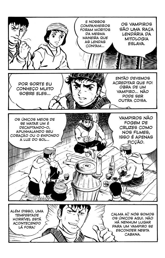 Go Nagai Short Stories Caça aos Vampiros 第12页