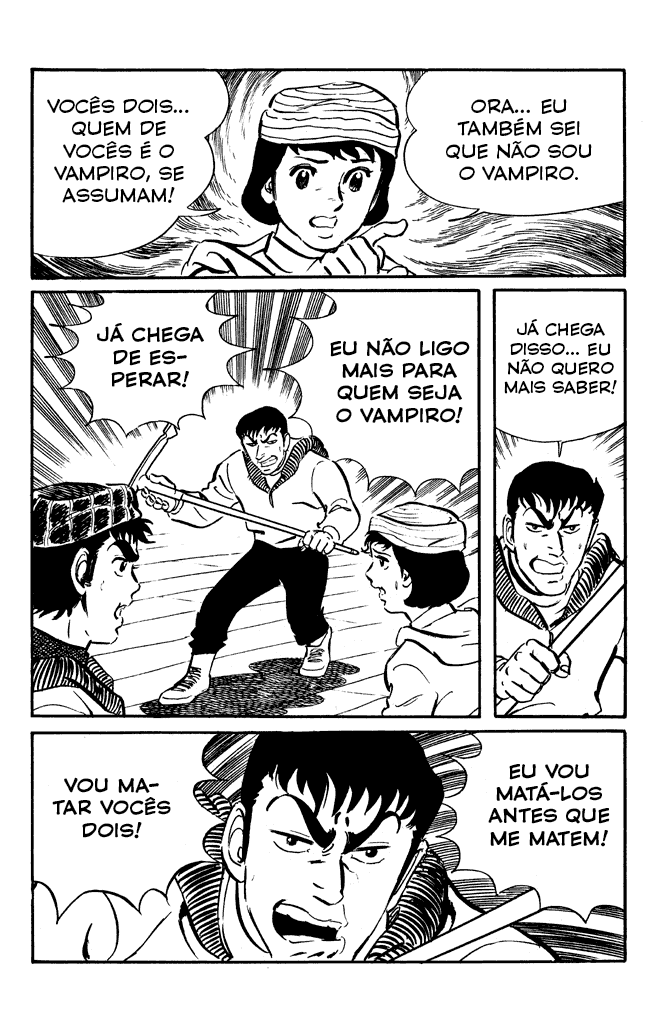 Go Nagai Short Stories Caça aos Vampiros 第35页