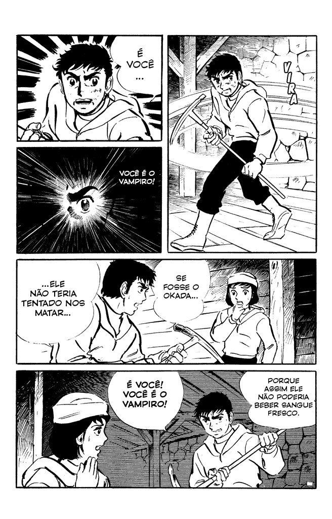 Go Nagai Short Stories Caça aos Vampiros 第43页