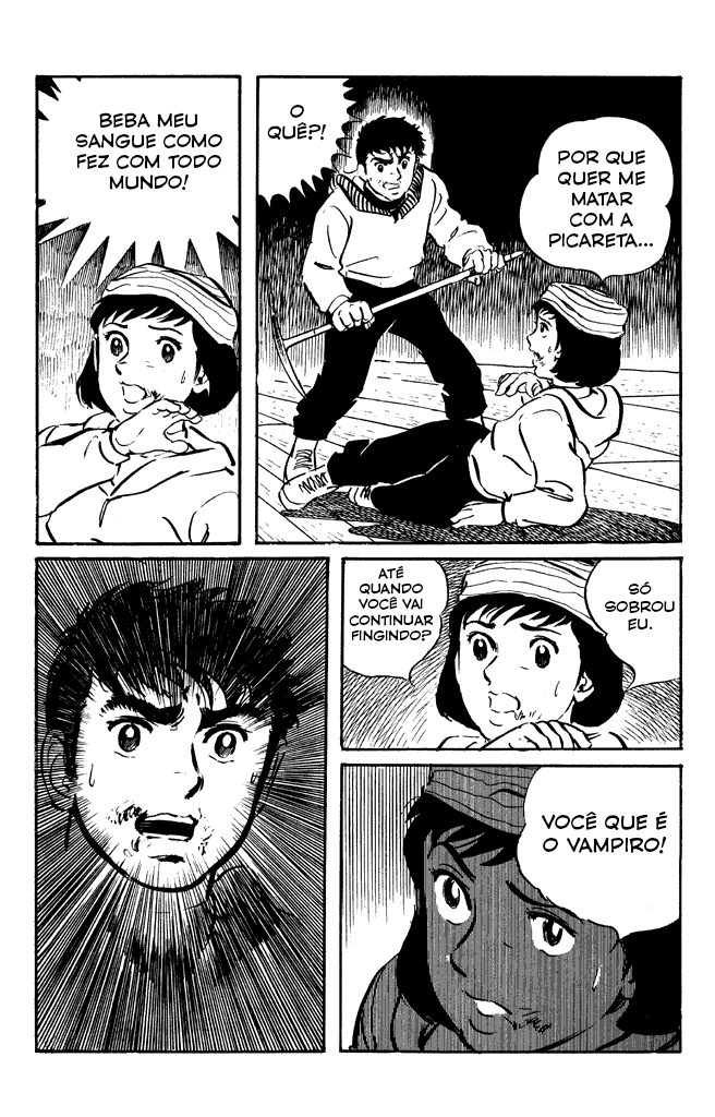 Go Nagai Short Stories Caça aos Vampiros 第45页
