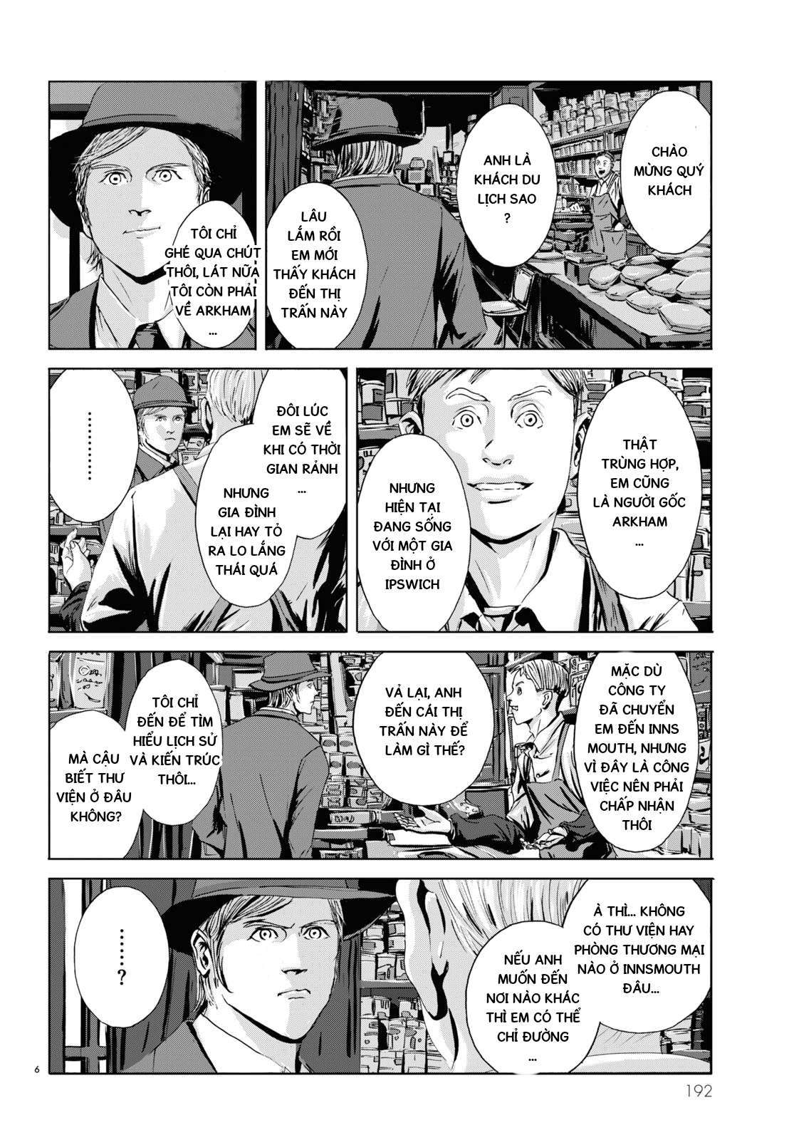 H. P. Lovecraft's The Shadow Over Innsmouth Vol. 1 Ch. 3 第6页