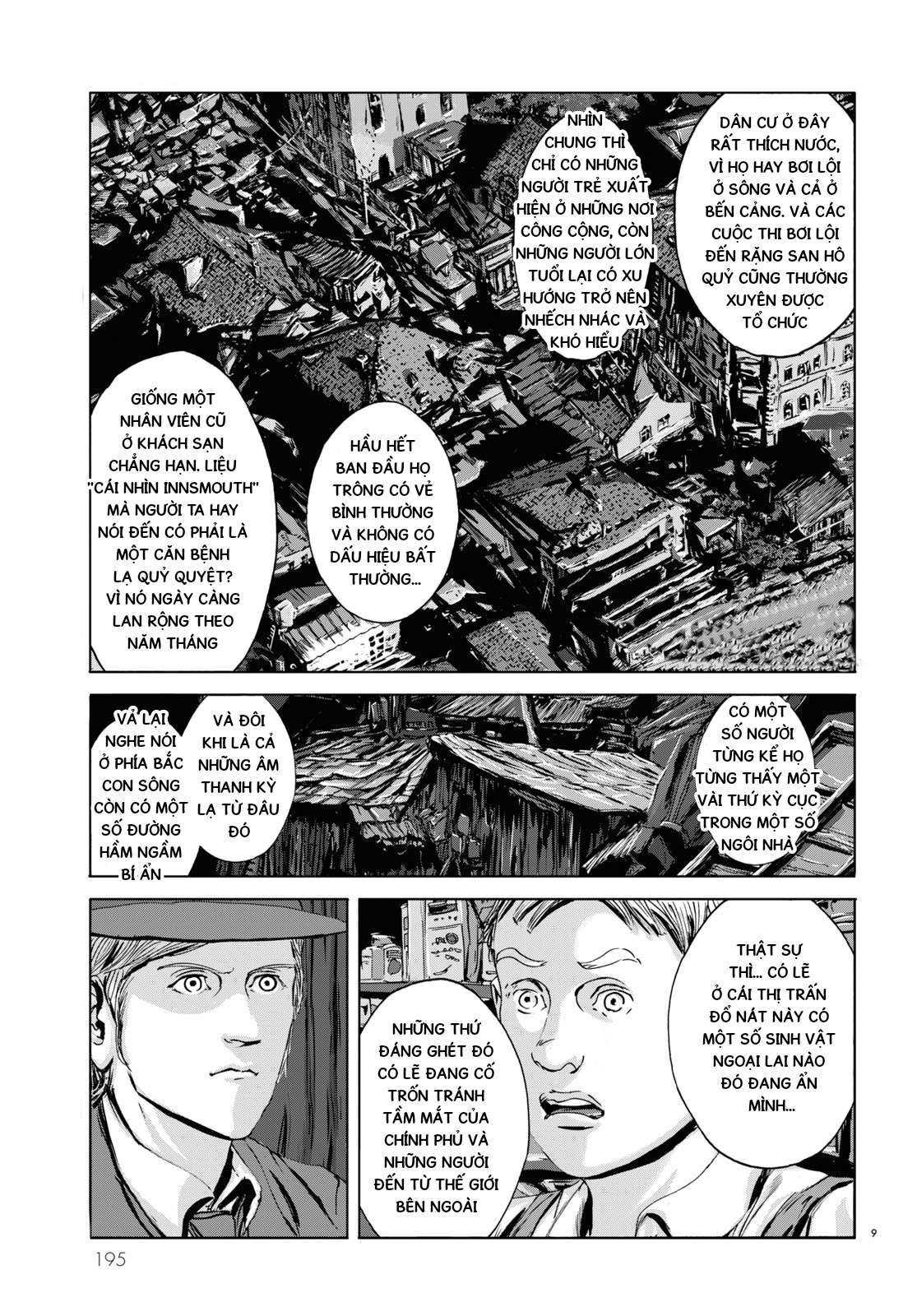 H. P. Lovecraft's The Shadow Over Innsmouth Vol. 1 Ch. 3 第9页