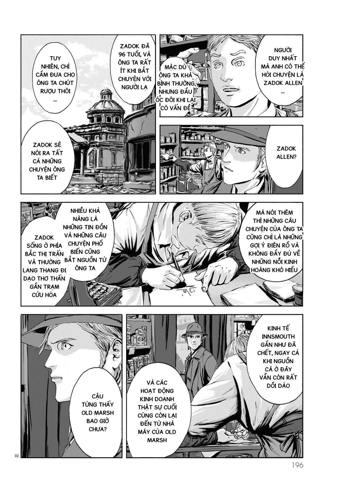 H. P. Lovecraft's The Shadow Over Innsmouth Vol. 1 Ch. 3 第10页