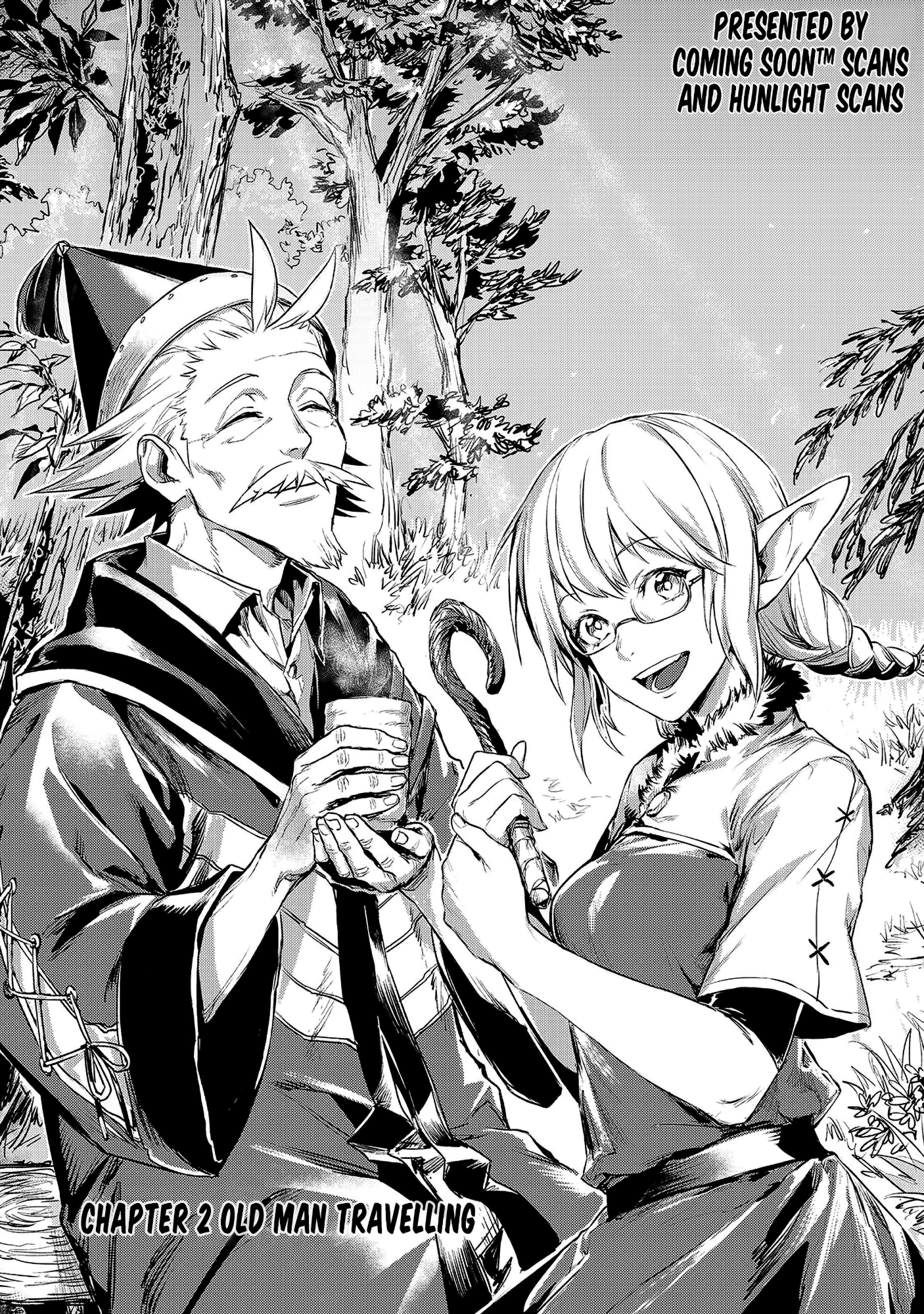 Jiisama ga Iku Old man travelling 第1页