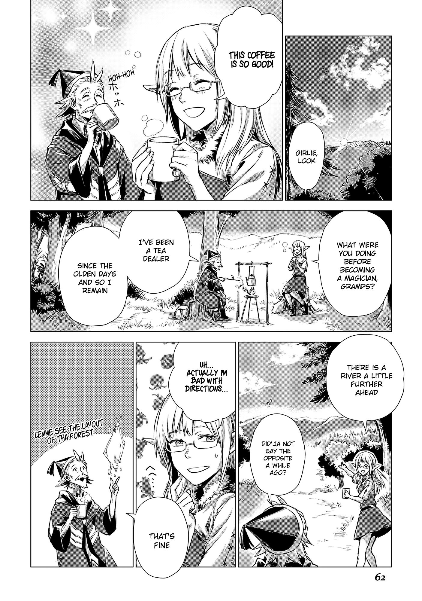 Jiisama ga Iku Old man travelling 第14页