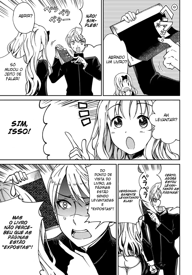 Kaguya-sama: Love is War Official Doujin Os rapazes do conselho estudantil querem contar a ela 第14页