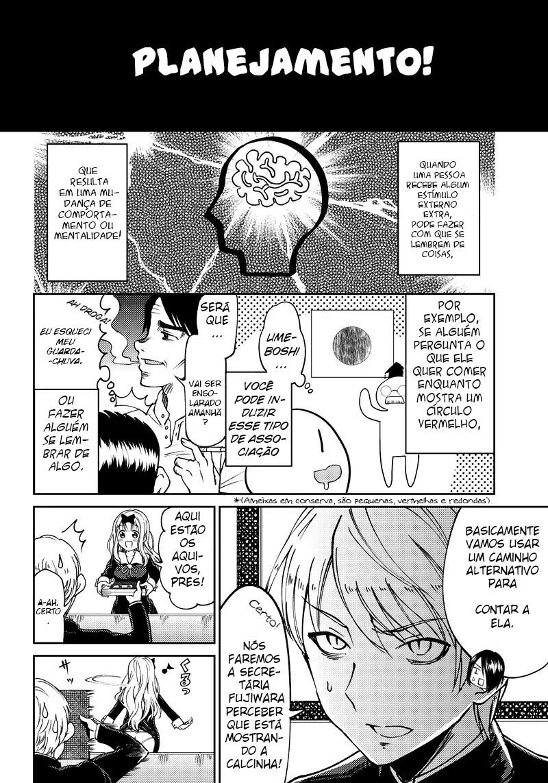 Kaguya-sama: Love is War Official Doujin Os rapazes do conselho estudantil querem contar a ela 第9页
