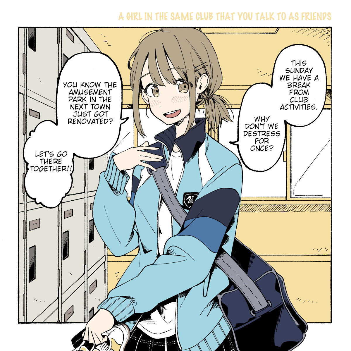 Situation Girls That Want to Invite the Person They Like to Hang Out 第3页