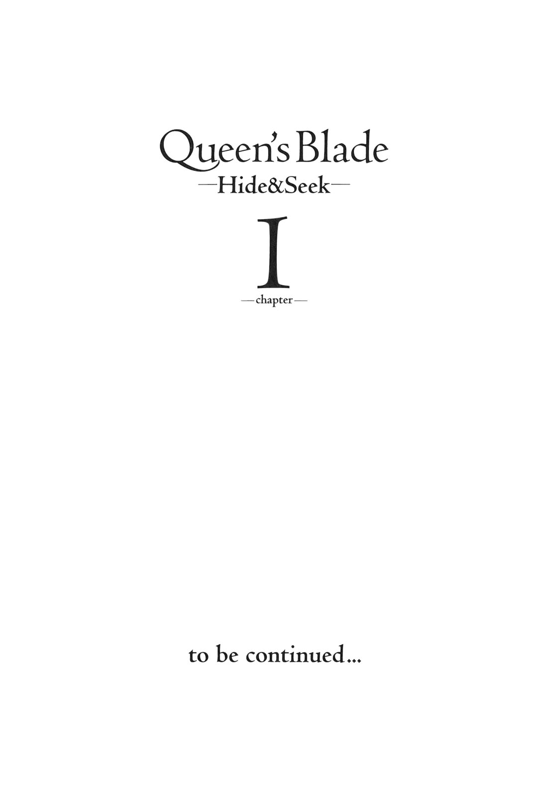 Queen's Blade - Hide & Seek Vol. 1 Ch. 5 第29页