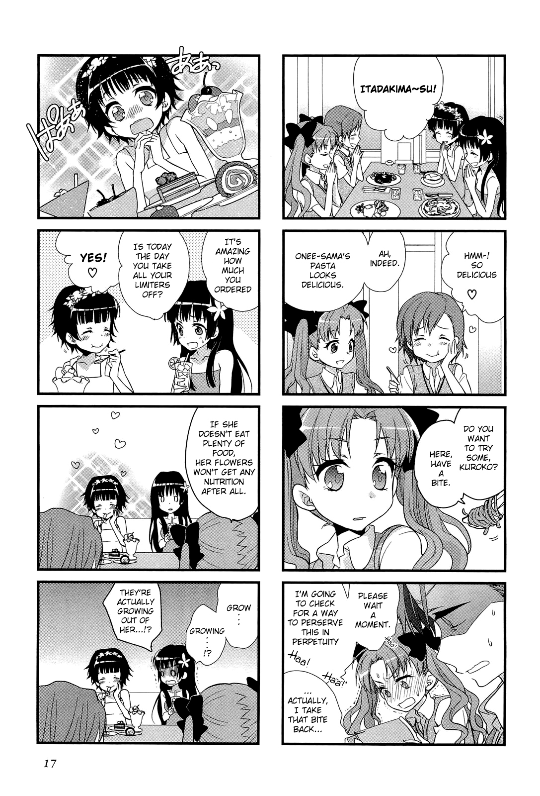 4-koma Koushiki Anthology - Toaru Kagaku no Railgun x Toaru Majutsu no Index Suki Suki Daisuki Onee-sama (by Dokuta Pepako) 第7页