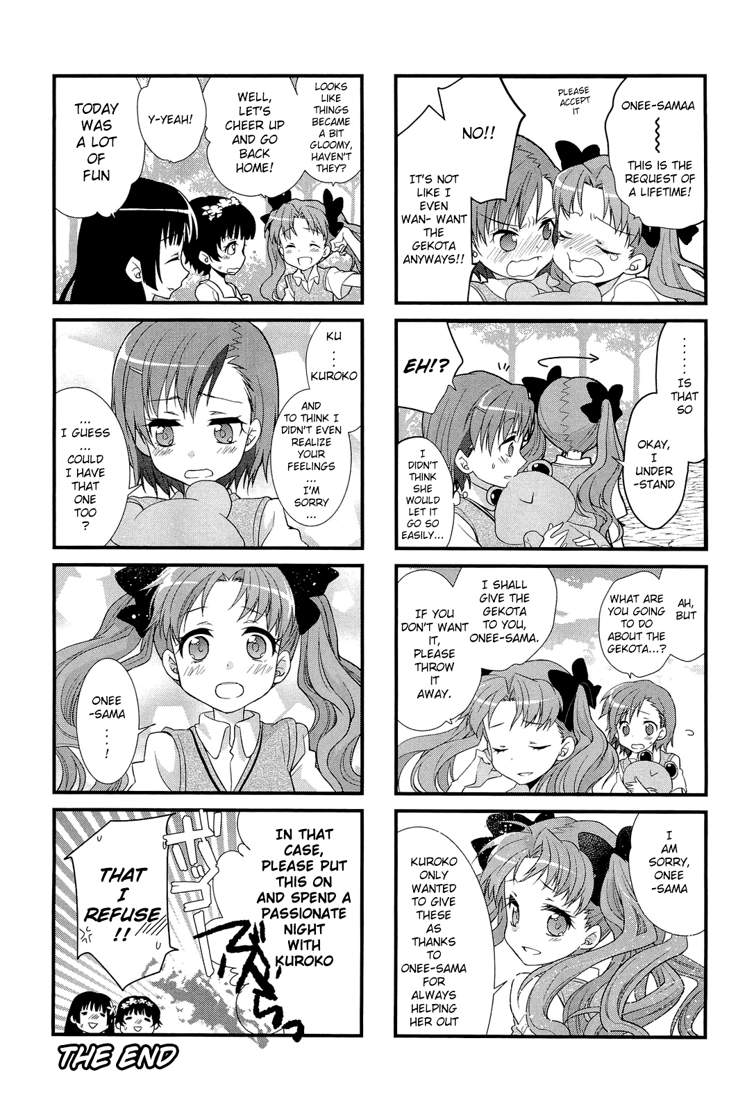 4-koma Koushiki Anthology - Toaru Kagaku no Railgun x Toaru Majutsu no Index Suki Suki Daisuki Onee-sama (by Dokuta Pepako) 第9页