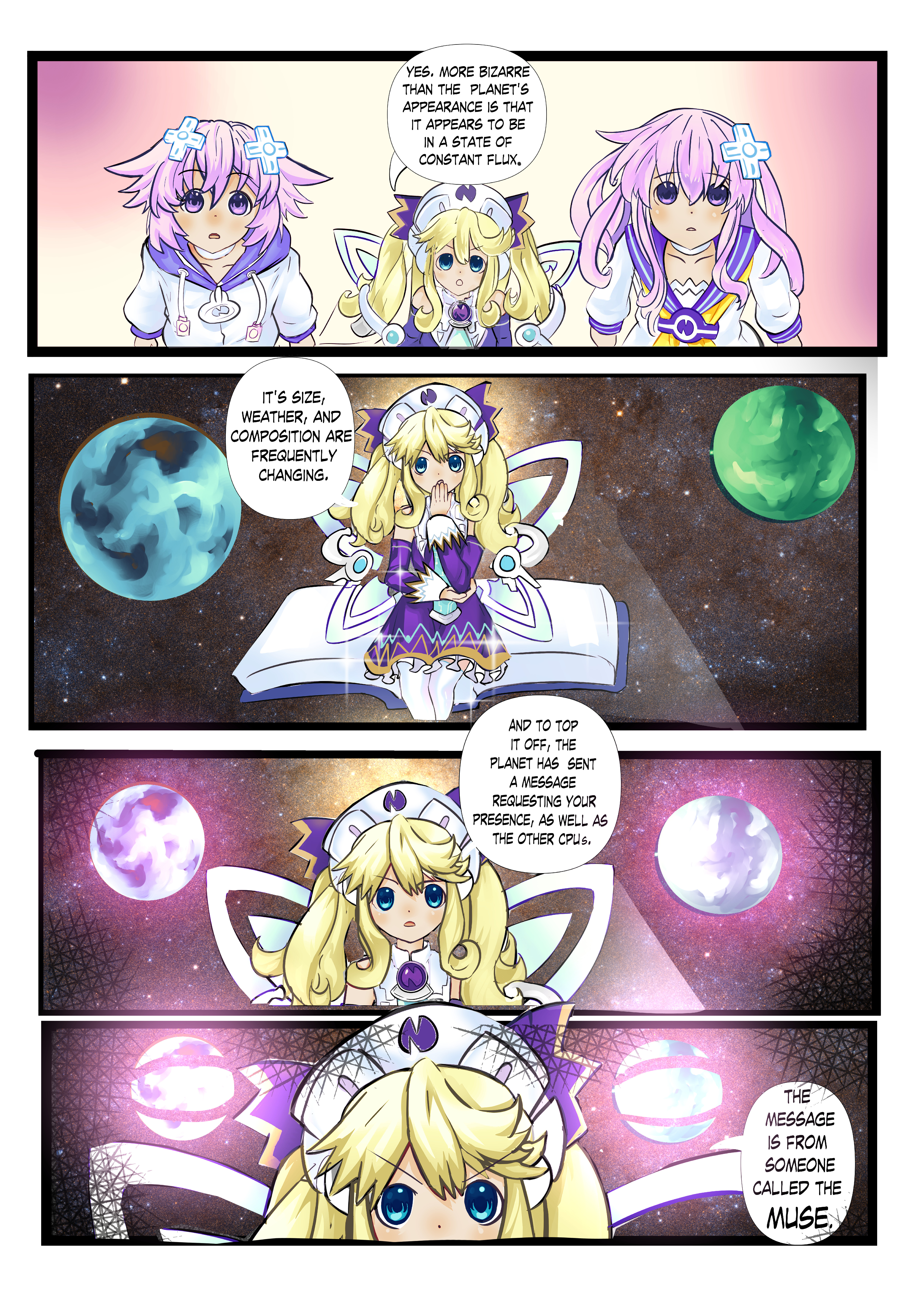 Astrodimension Neptunia (Doujinshi) 第8页