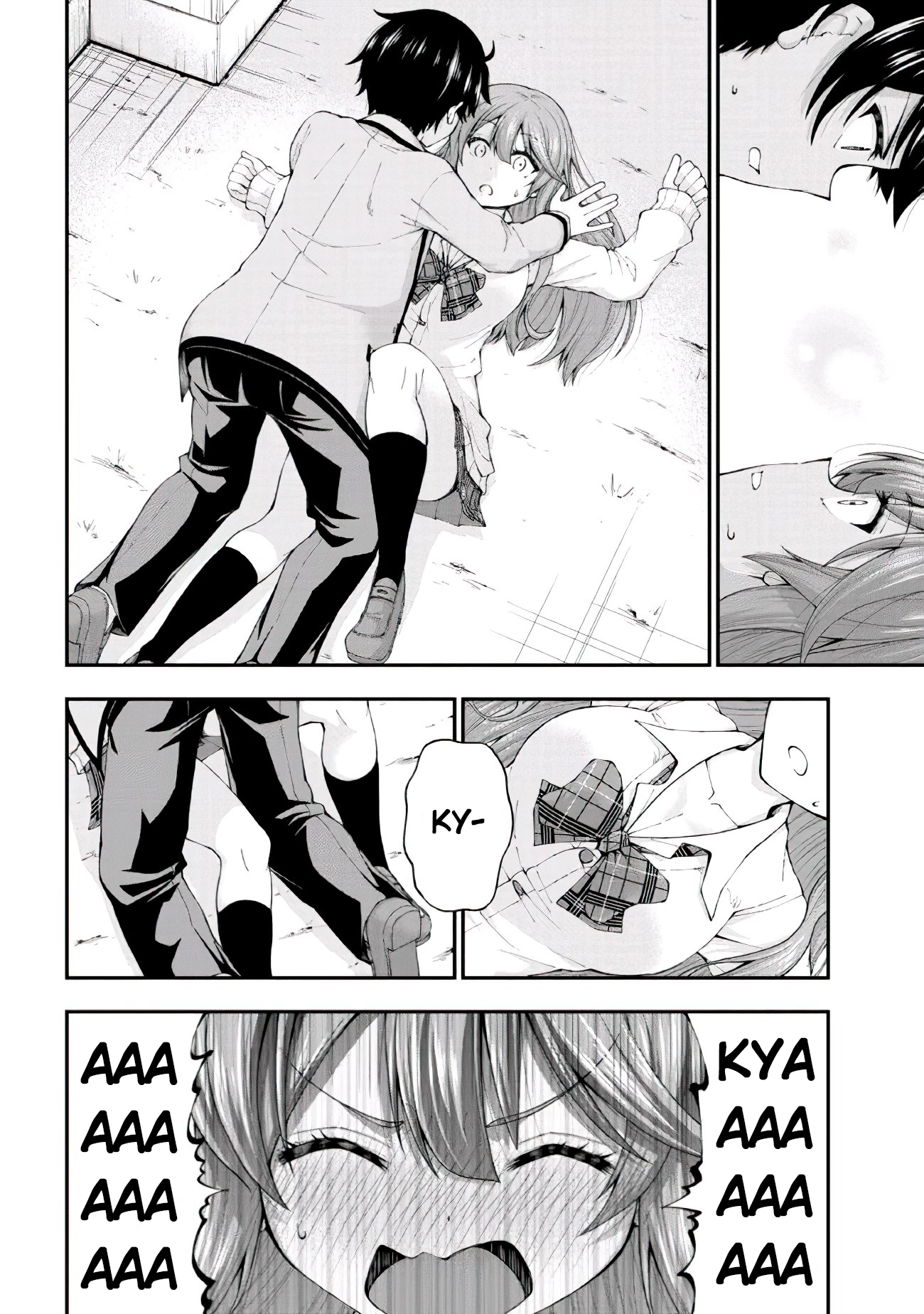 Inkya no Boku ni Batsu Game de Kokuhaku Shitekita Hazu no Gyaru ga, Dou Mitemo Boku ni Betabore desu Nieśmiały facet i dziewczyna o szczerym sercu, czysta komedia romantyczna!! 第30页