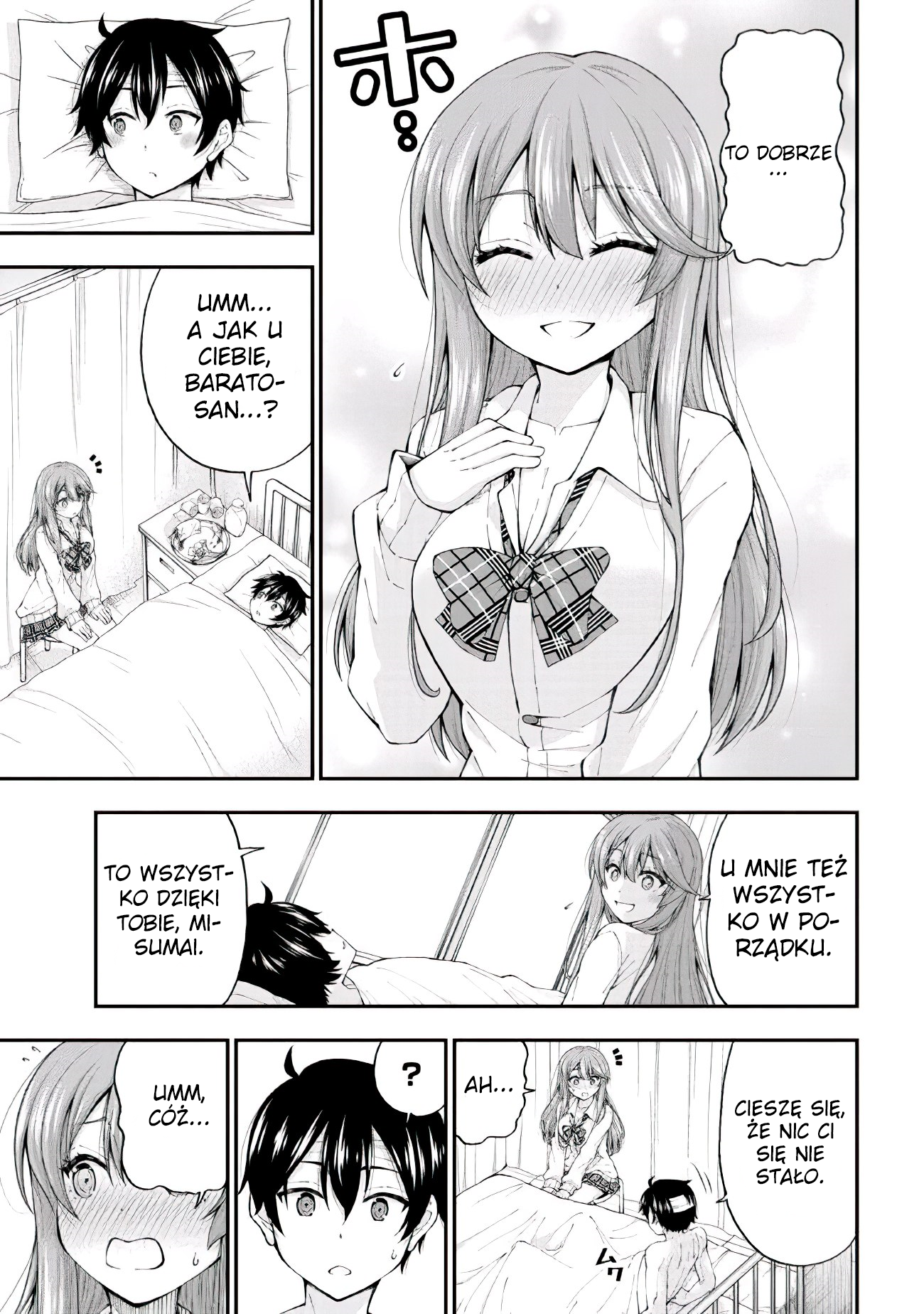 Inkya no Boku ni Batsu Game de Kokuhaku Shitekita Hazu no Gyaru ga, Dou Mitemo Boku ni Betabore desu Nieśmiały facet i dziewczyna o szczerym sercu, czysta komedia romantyczna!! 第35页