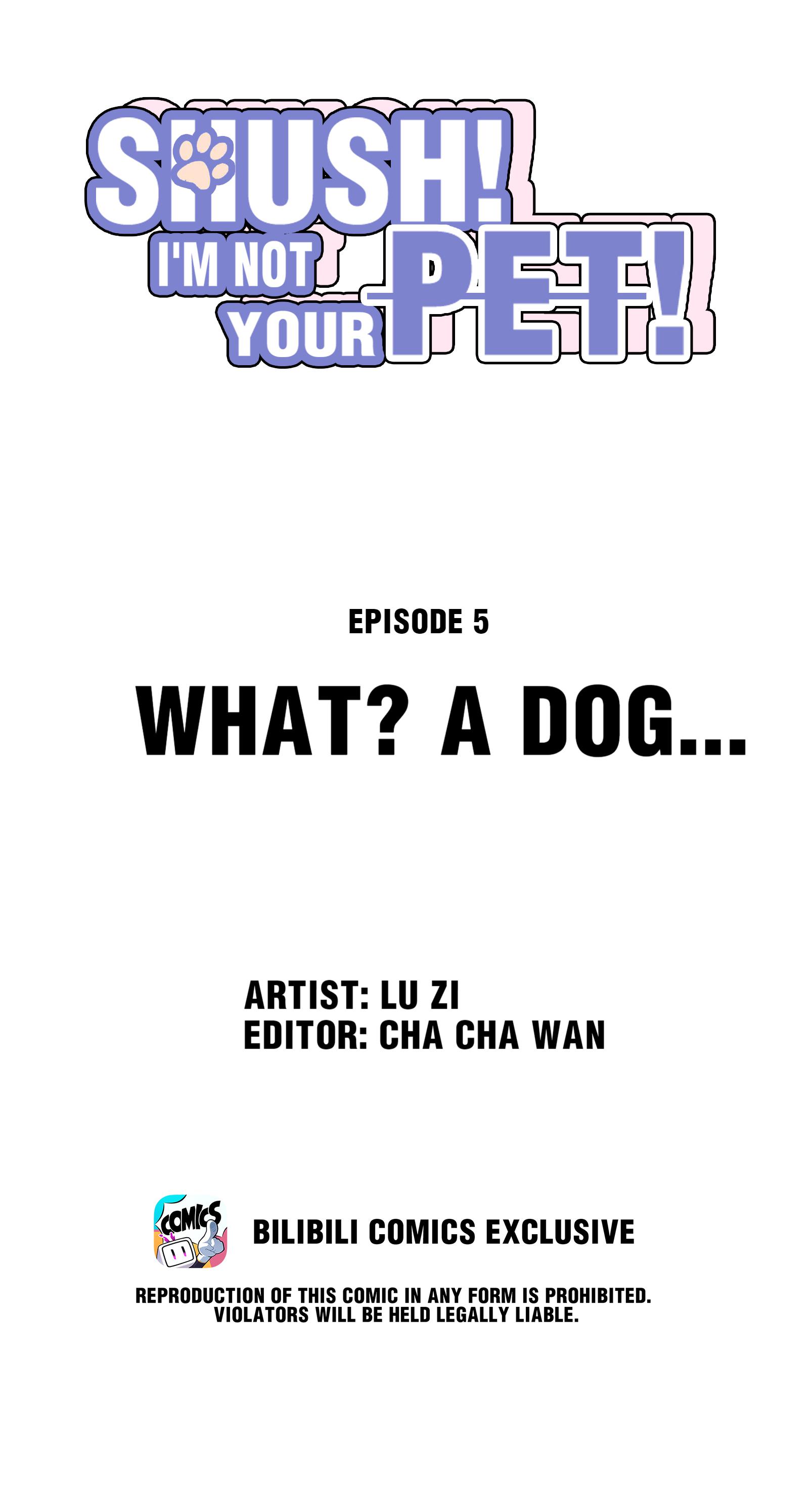 Shush! I'm Not Your Pet! What! A Dog... 第2页