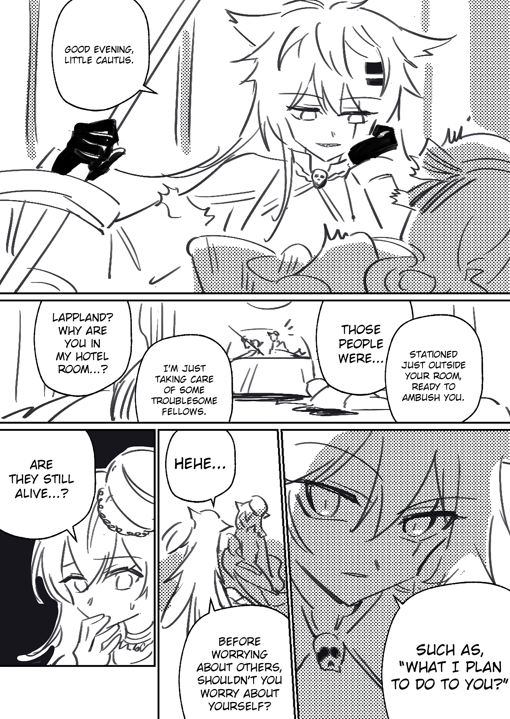 Siracusan Wolves - Arknights Doujinshi 第2页