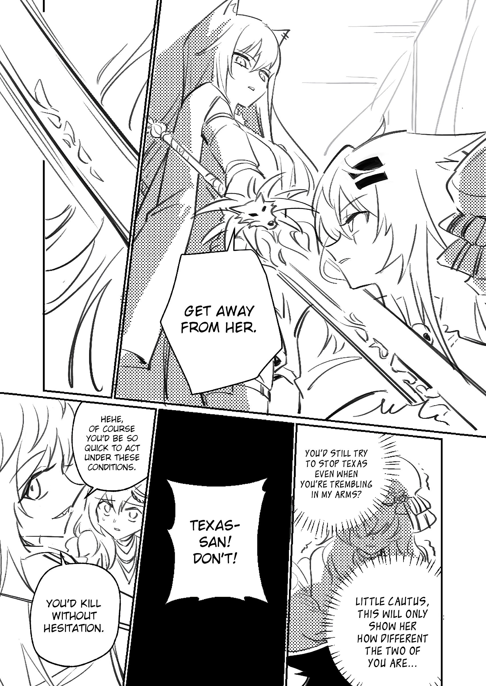 Siracusan Wolves - Arknights Doujinshi 第4页