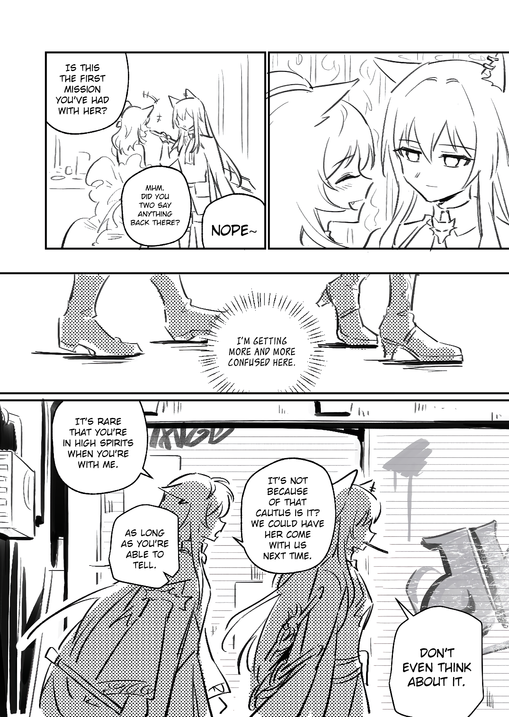 Siracusan Wolves - Arknights Doujinshi 第6页