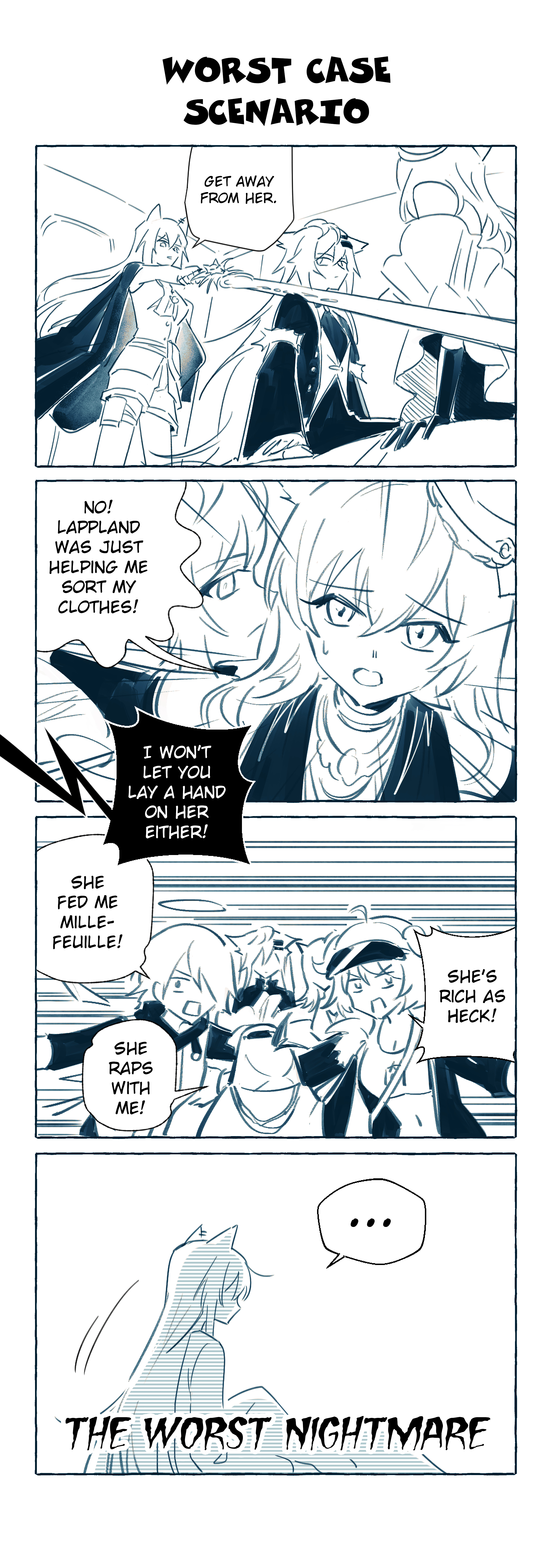 Siracusan Wolves - Arknights Doujinshi 第7页