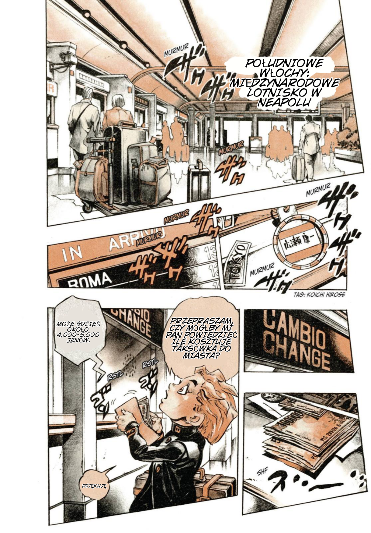 JoJo's Bizarre Adventure Part 5 - Golden Wind Złote Doświadczenie, Część 1 第2页