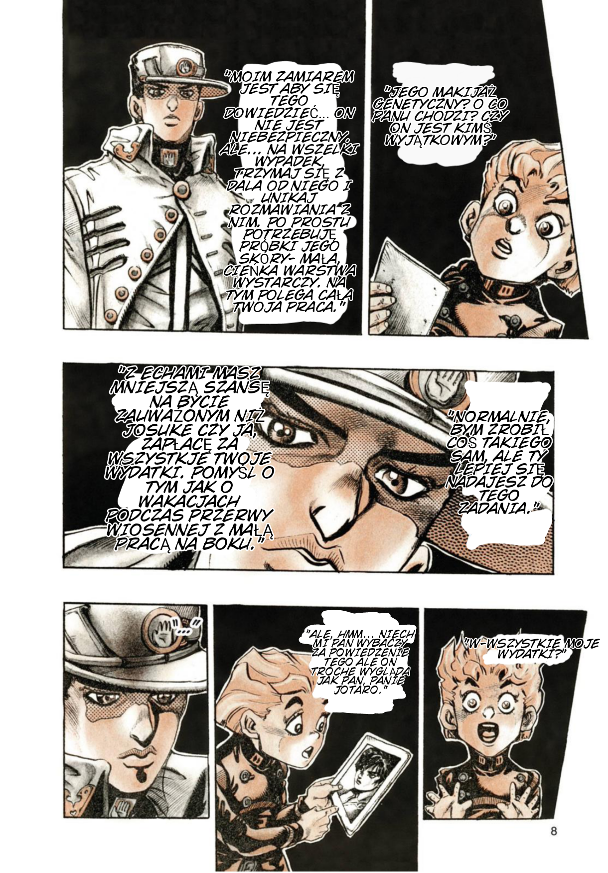 JoJo's Bizarre Adventure Part 5 - Golden Wind Złote Doświadczenie, Część 1 第4页