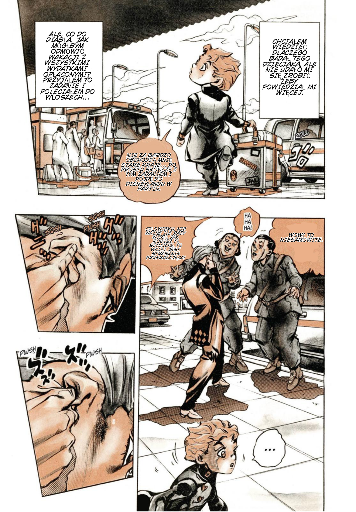 JoJo's Bizarre Adventure Part 5 - Golden Wind Złote Doświadczenie, Część 1 第5页