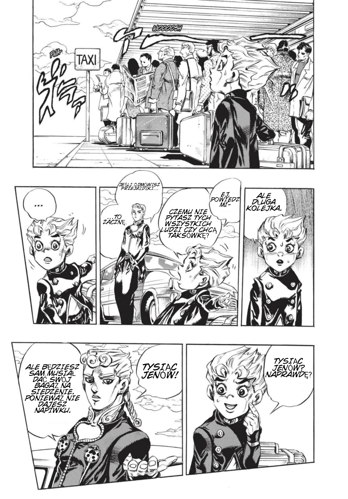 JoJo's Bizarre Adventure Part 5 - Golden Wind Złote Doświadczenie, Część 1 第9页