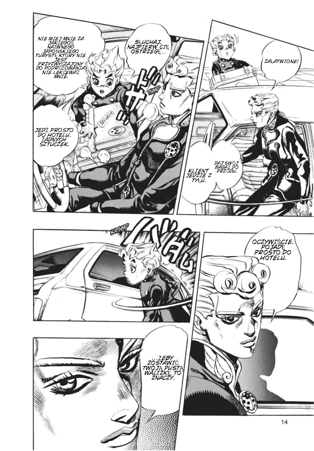 JoJo's Bizarre Adventure Part 5 - Golden Wind Złote Doświadczenie, Część 1 第10页