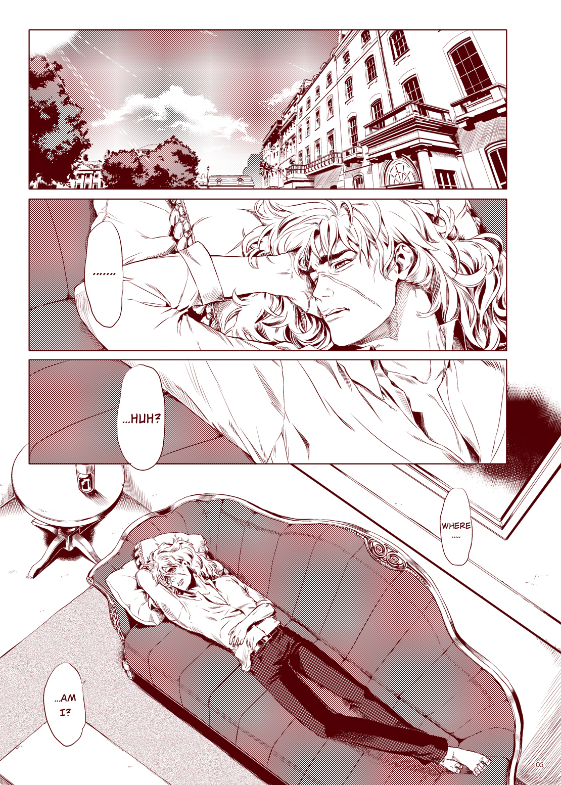 Jojo's Bizarre Adventure - Beginning 1 (Doujinshi) 第3页