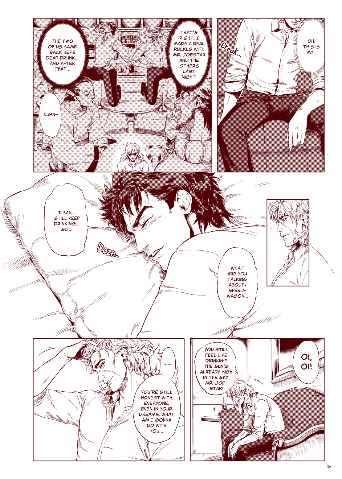 Jojo's Bizarre Adventure - Beginning 1 (Doujinshi) 第4页