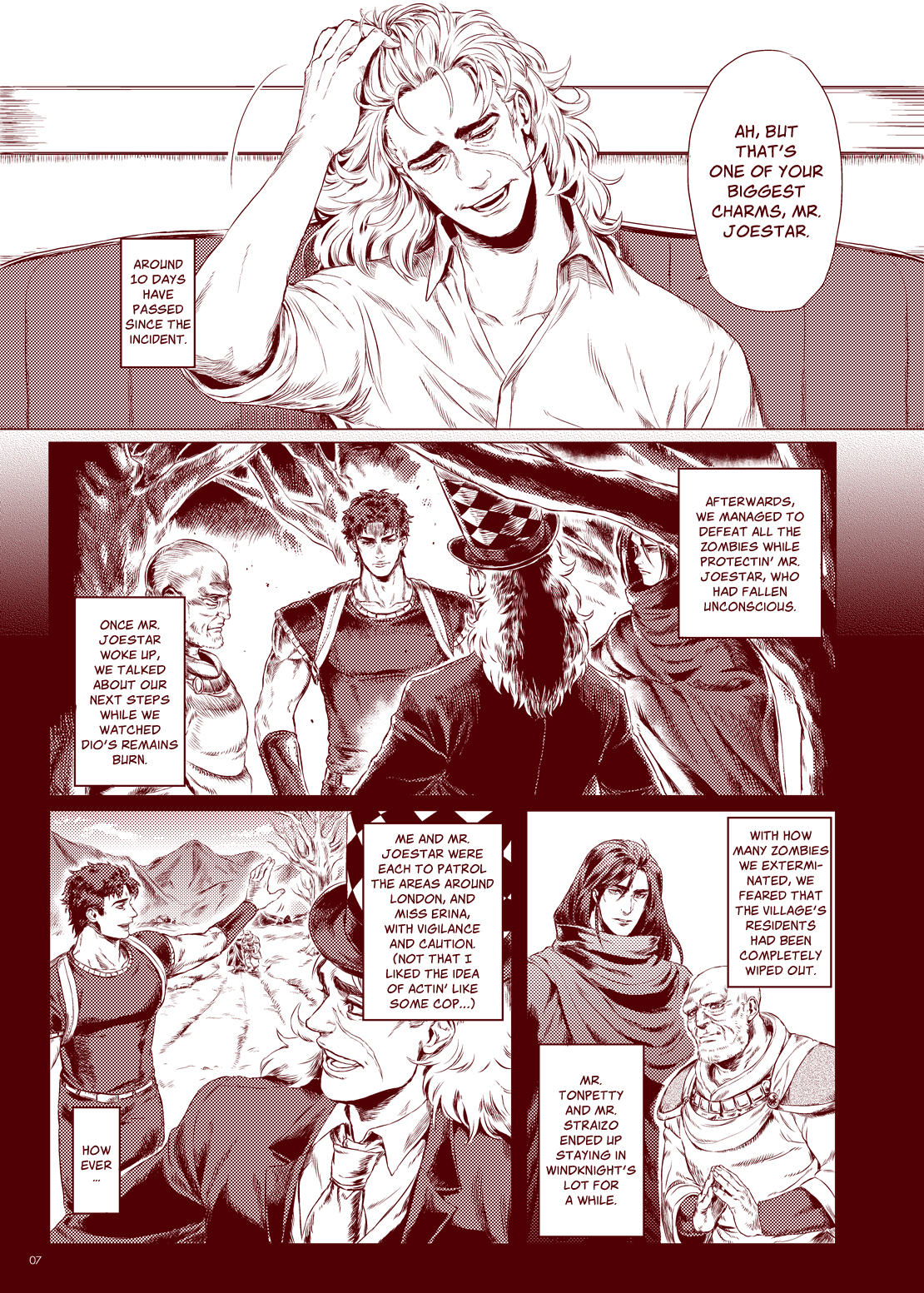 Jojo's Bizarre Adventure - Beginning 1 (Doujinshi) 第5页