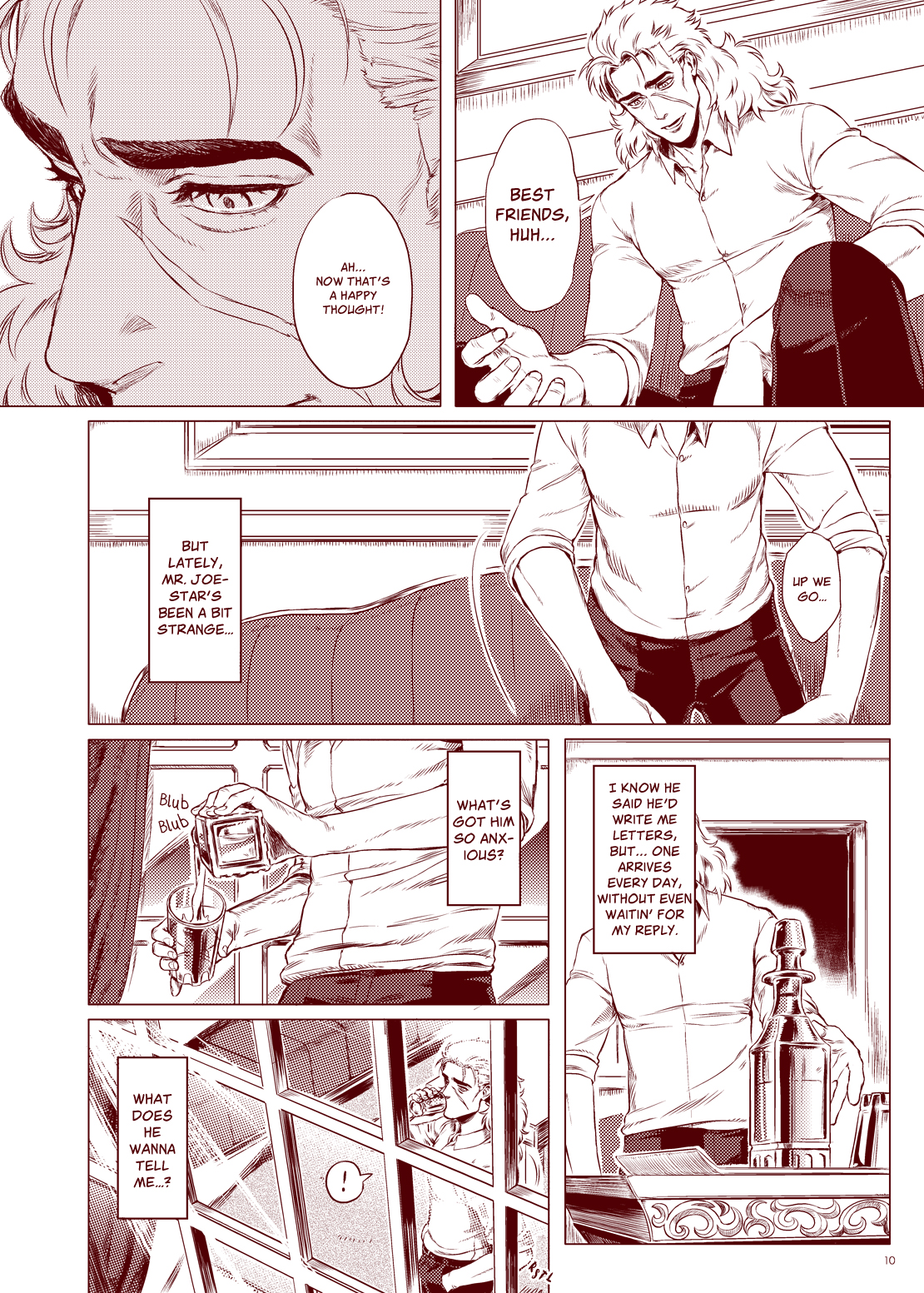 Jojo's Bizarre Adventure - Beginning 1 (Doujinshi) 第8页
