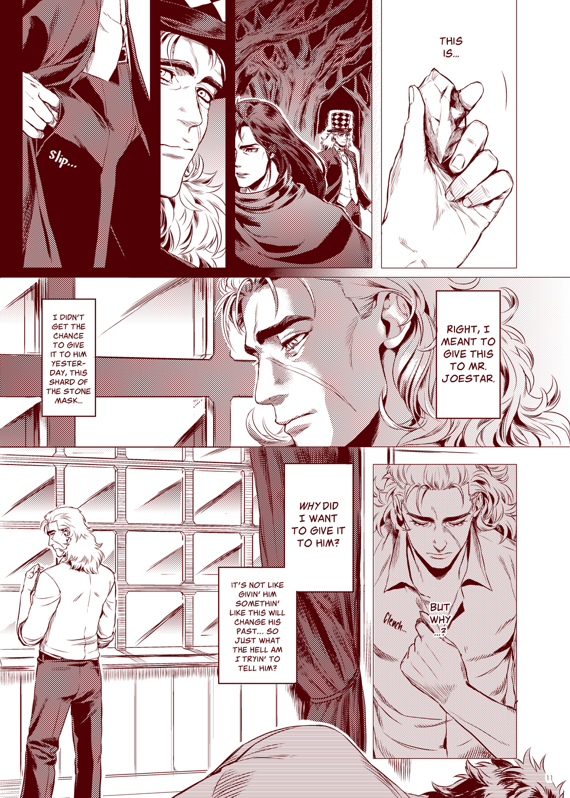 Jojo's Bizarre Adventure - Beginning 1 (Doujinshi) Oneshot 第9页
