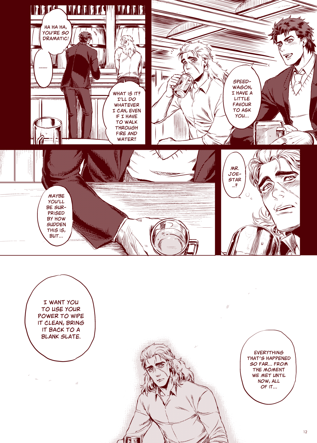 Jojo's Bizarre Adventure - Beginning 1 (Doujinshi) Oneshot 第10页