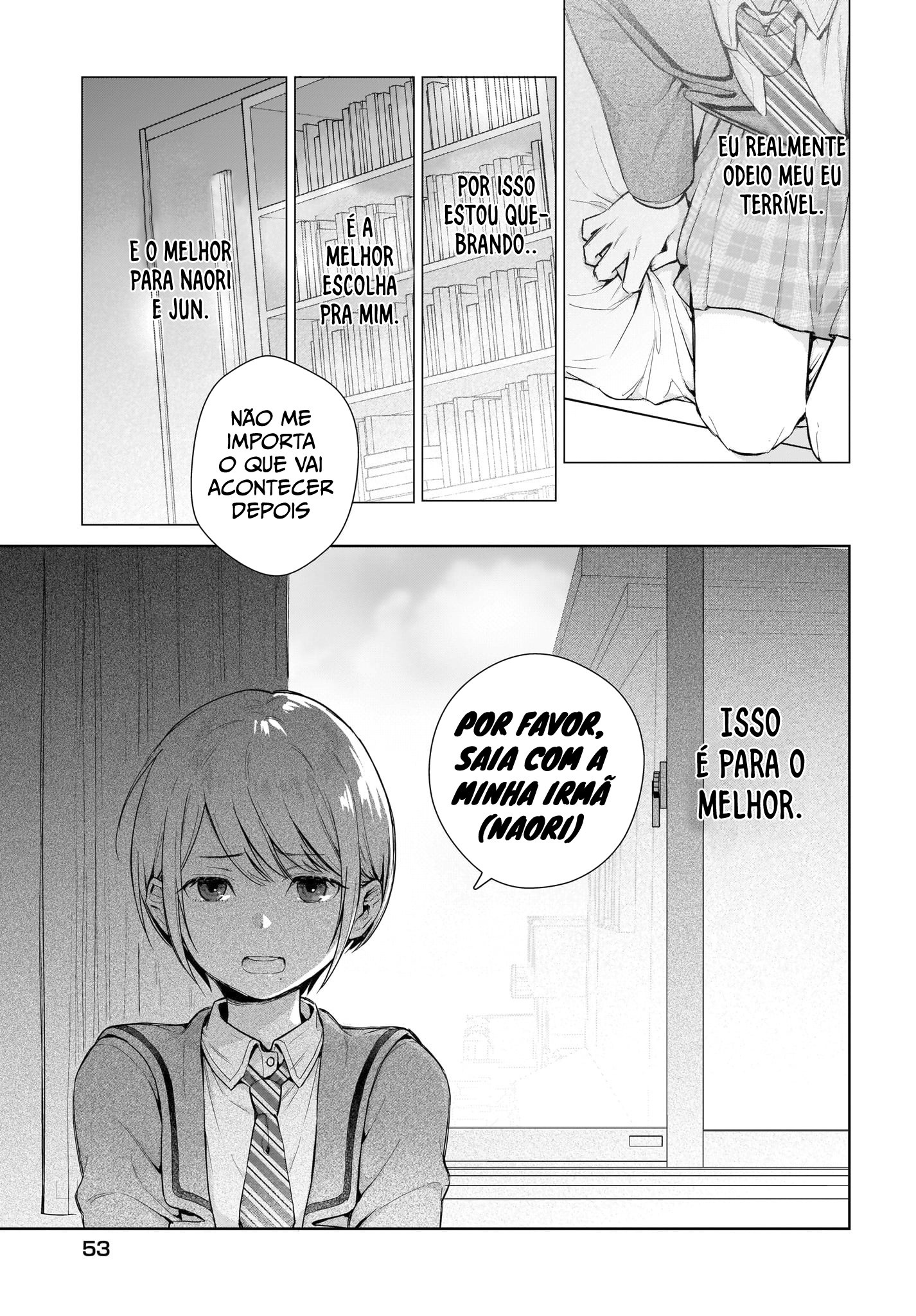 Koi wa Futago de Warikirenai Nós não somos tão estranhos... Não é? 第33页