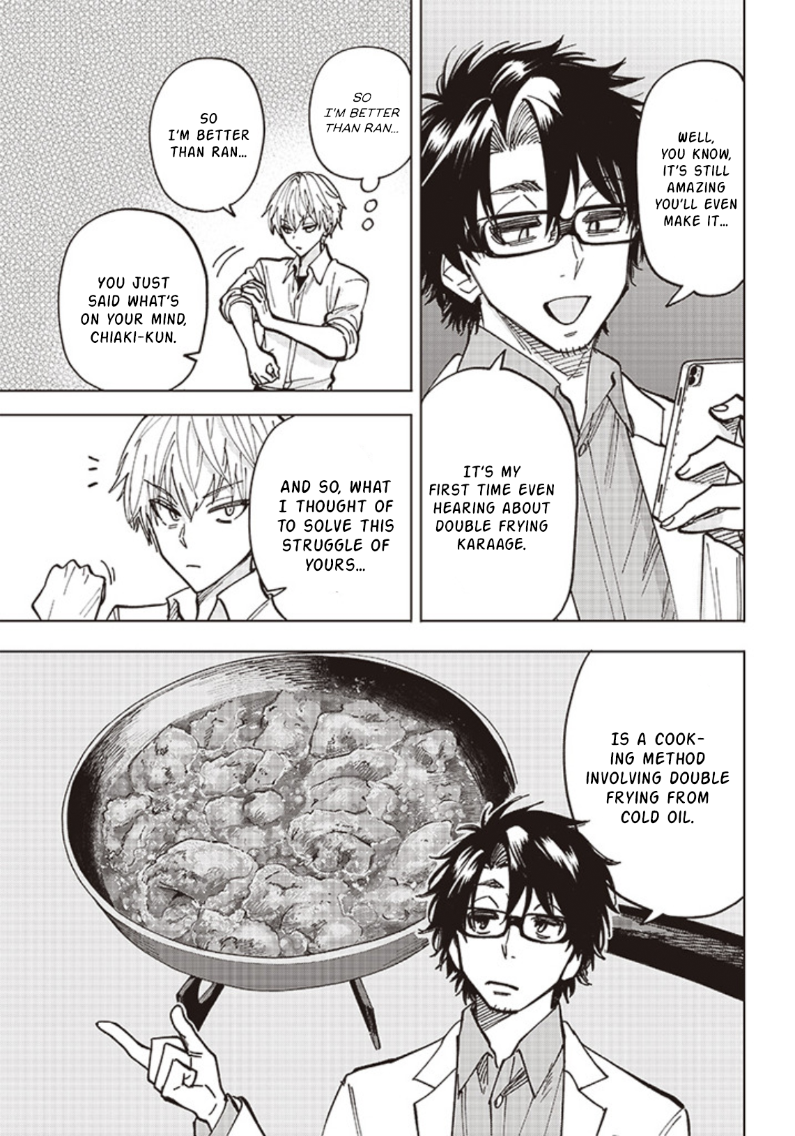 Yankee-kun to Kagaku Gohan 2nd Period: Karaage fried from cold oil 第21页