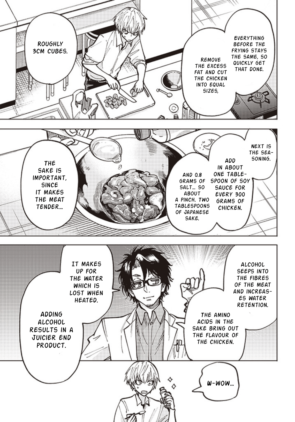Yankee-kun to Kagaku Gohan 2nd Period: Karaage fried from cold oil 第23页