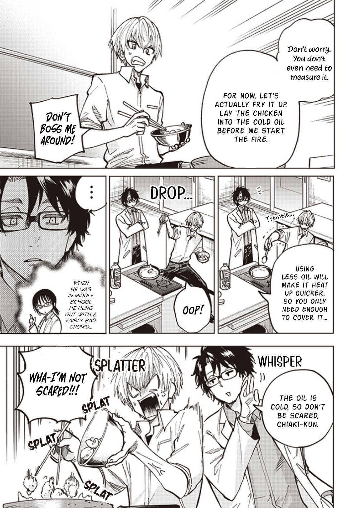 Yankee-kun to Kagaku Gohan 2nd Period: Karaage fried from cold oil 第27页