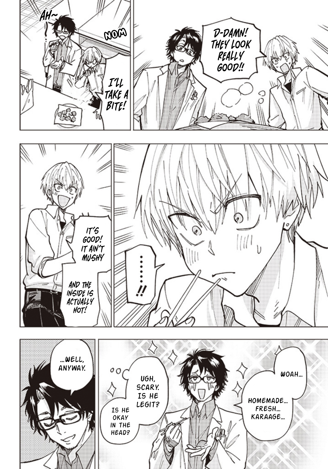 Yankee-kun to Kagaku Gohan 2nd Period: Karaage fried from cold oil 第32页