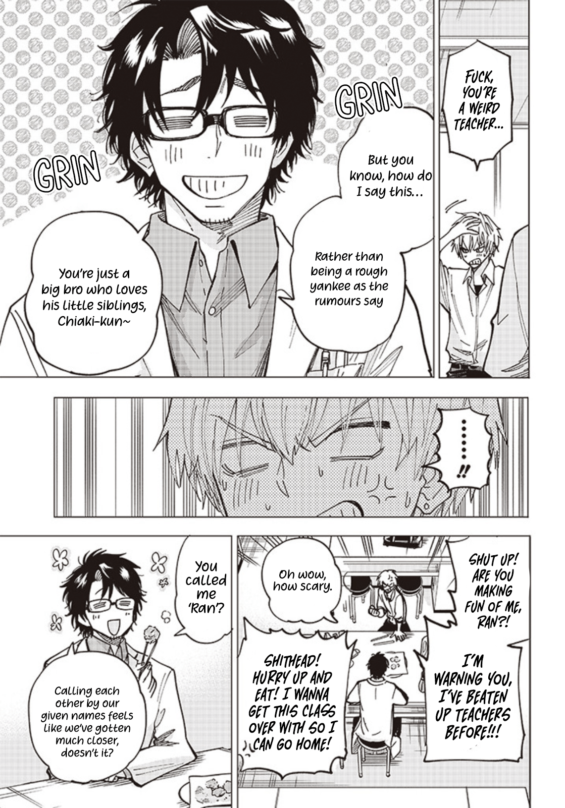Yankee-kun to Kagaku Gohan 2nd Period: Karaage fried from cold oil 第37页