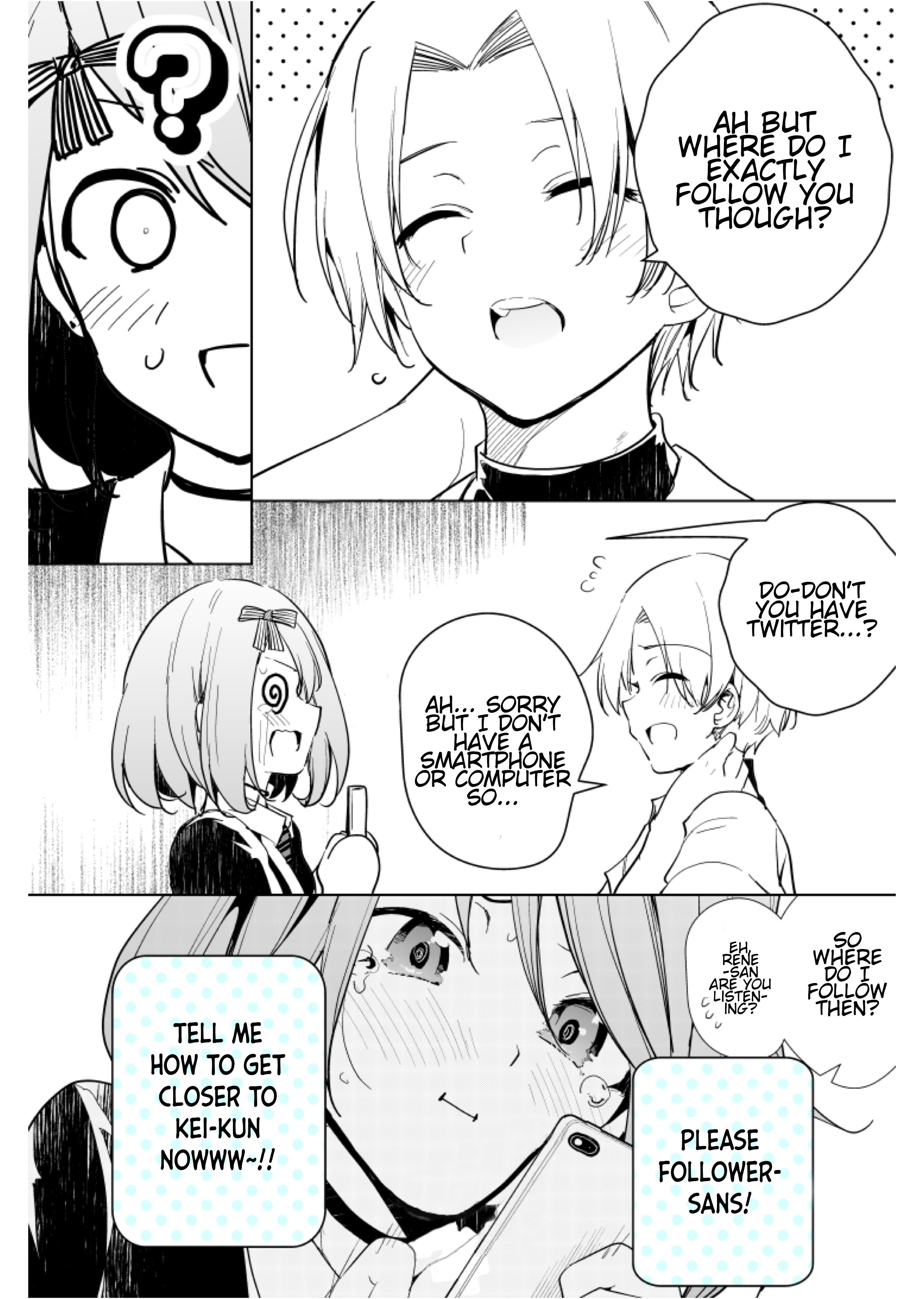 A Manga Where They Can Get Closer With Every Reply 第4页