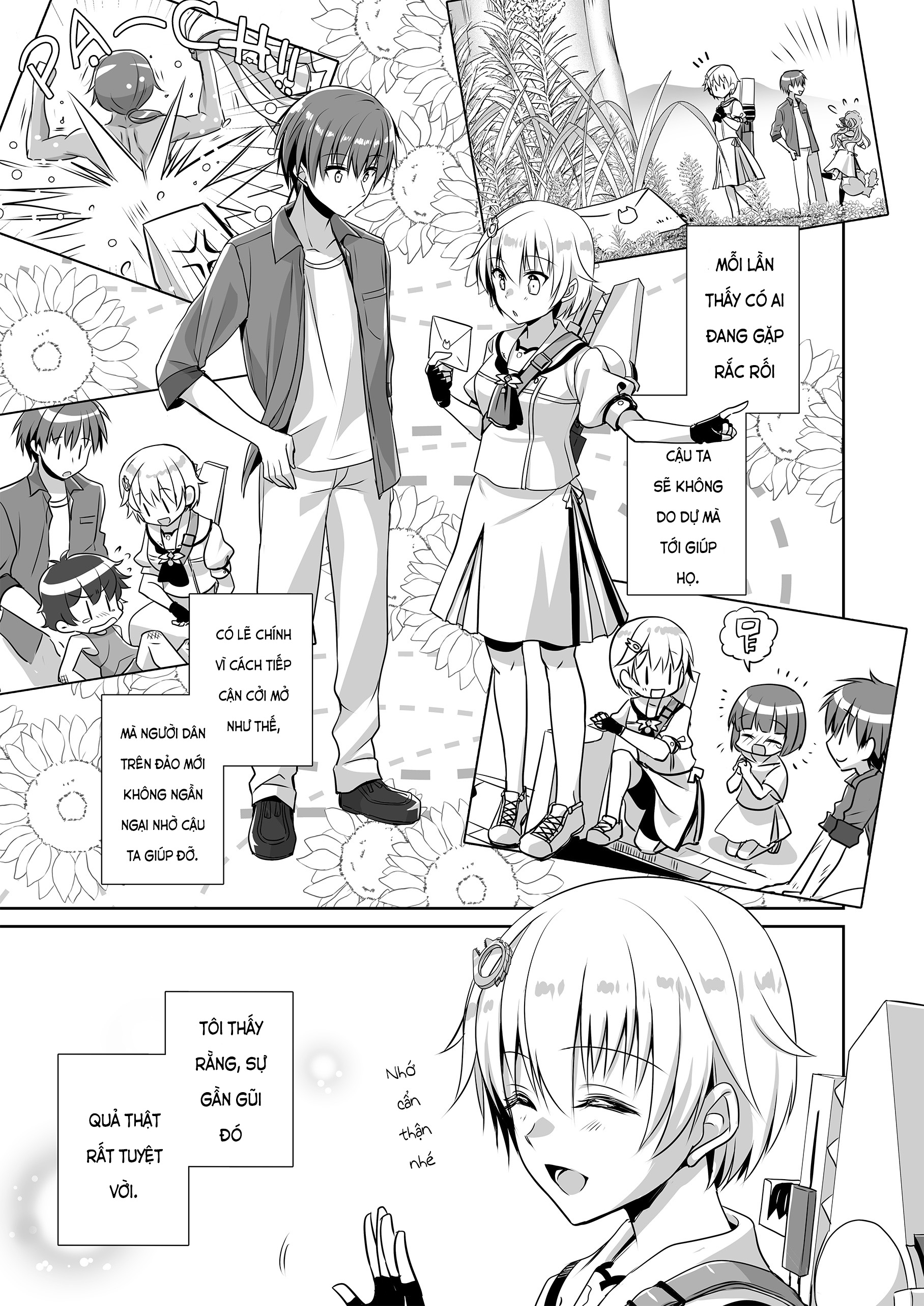 Summer Pockets Reflection Blue Support Manga Nomura Miki: Khởi đầu của mùa hè 第5页