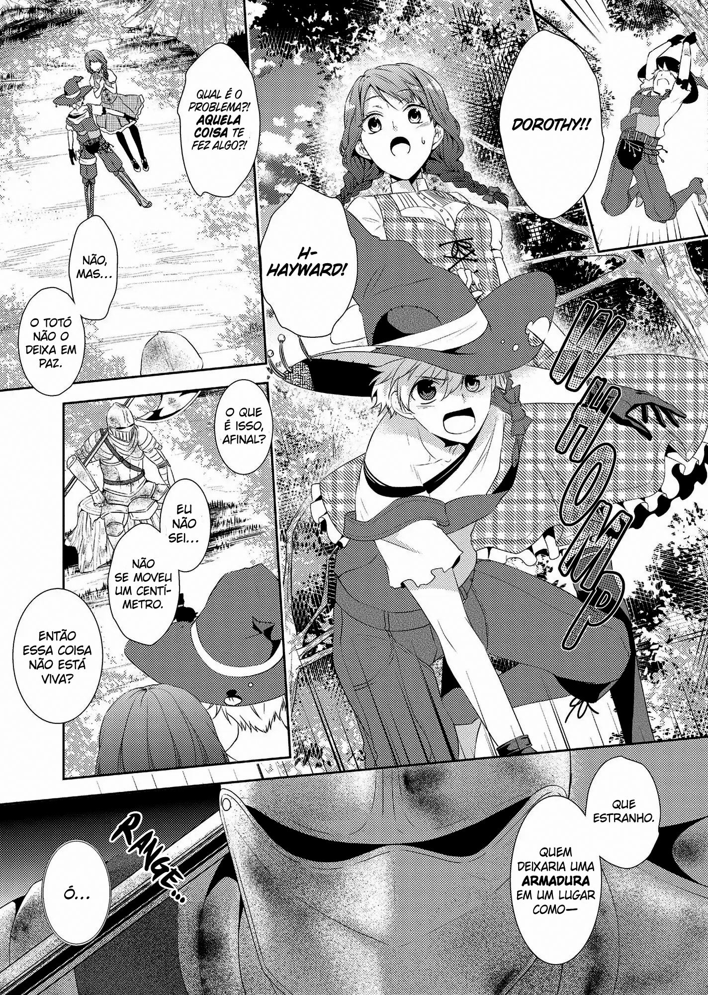 Captive Hearts of Oz Nicholas, o Lenhador, e Leon, o Leão. 第4页