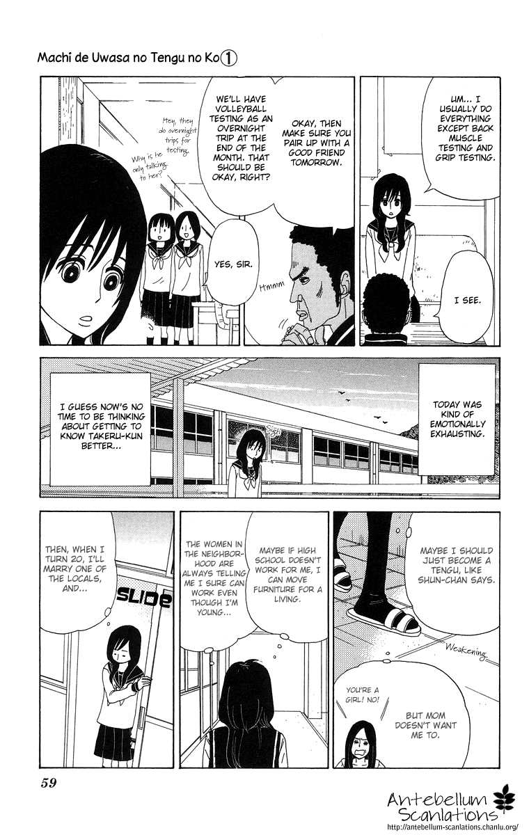 Machi de Uwasa no Tengu no Ko In year 1, Class 2 第9页