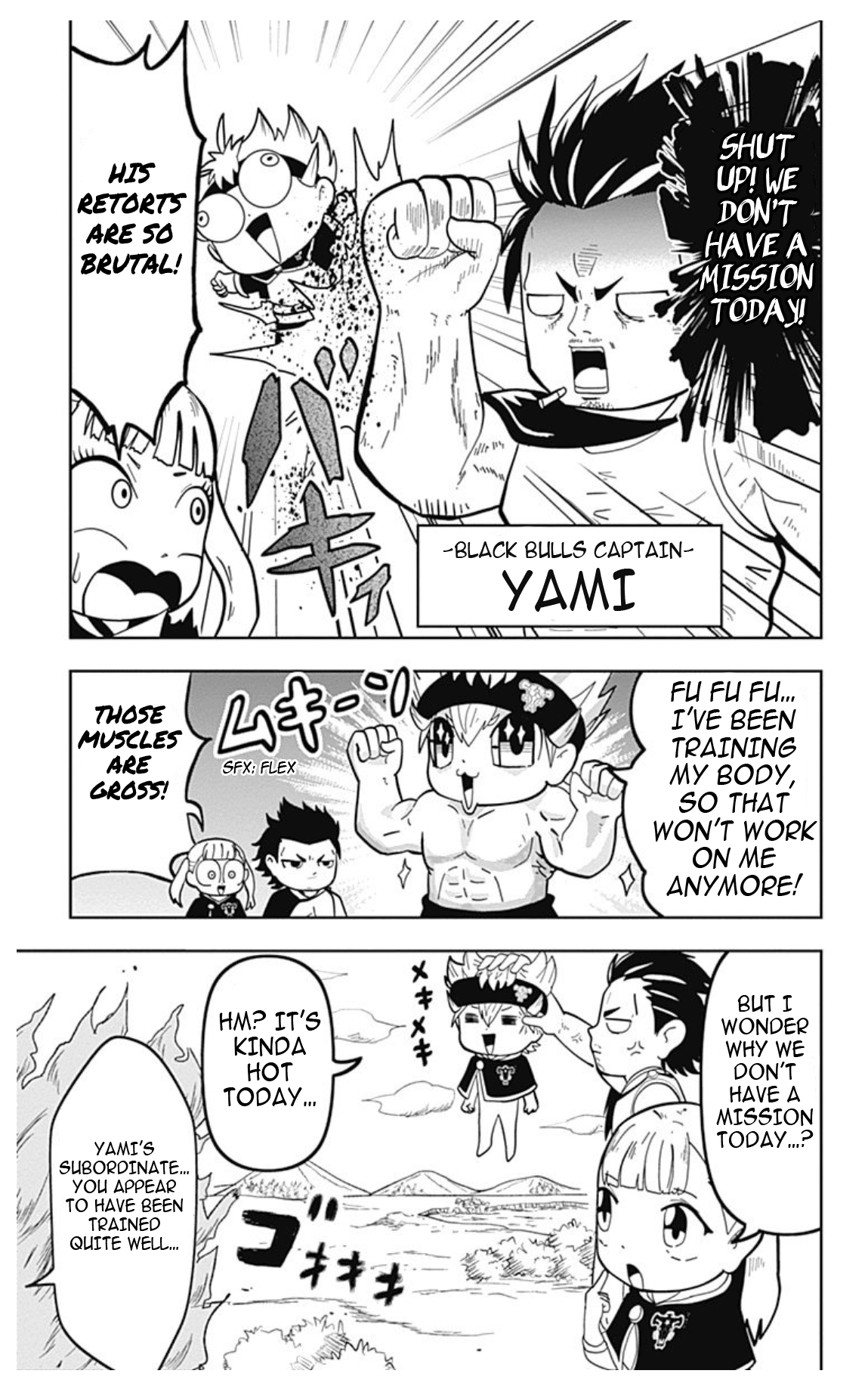 Black Clover SD - Asta's Road to the Wizard King The Flame Rival - Leopold!! 第3页