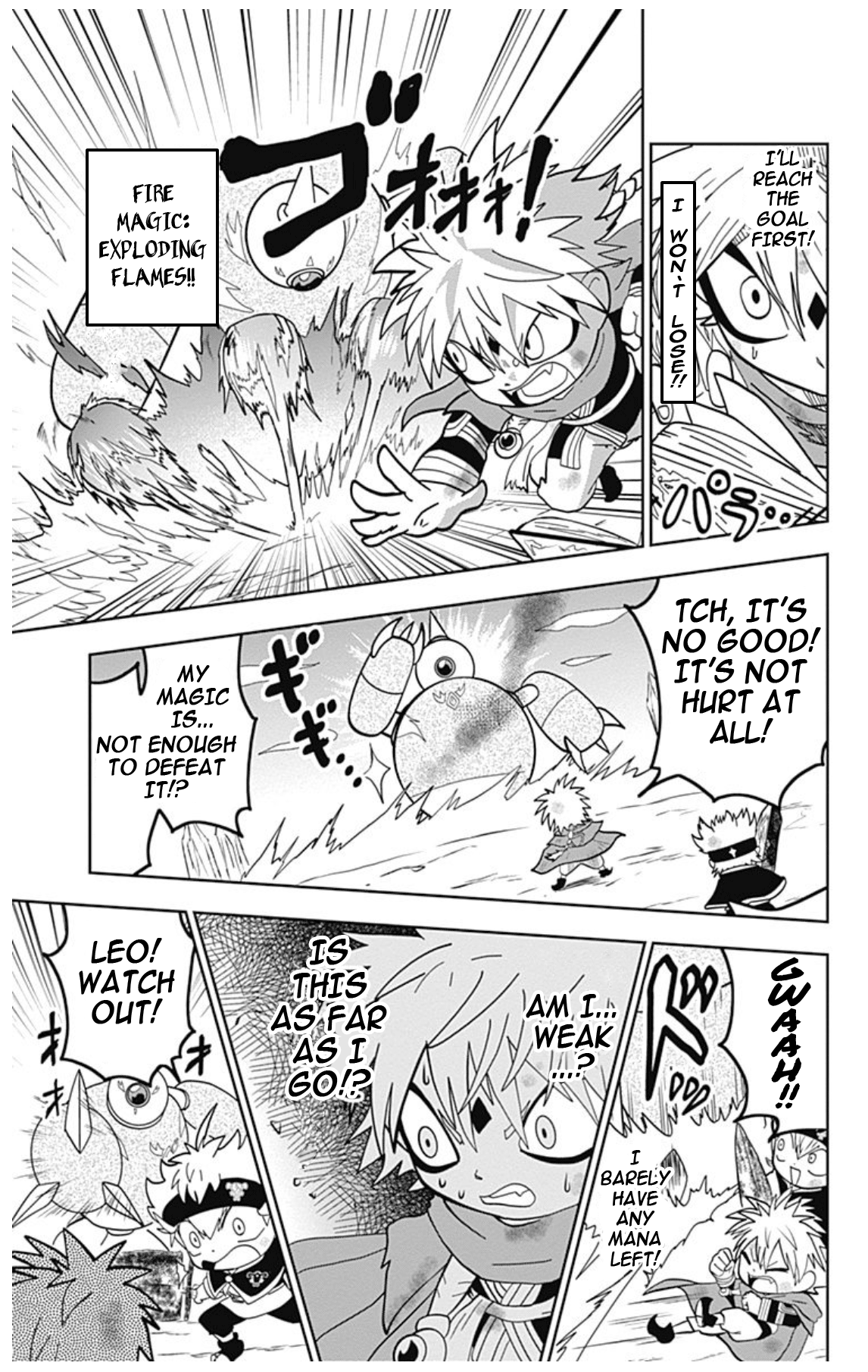 Black Clover SD - Asta's Road to the Wizard King The Flame Rival - Leopold!! 第21页