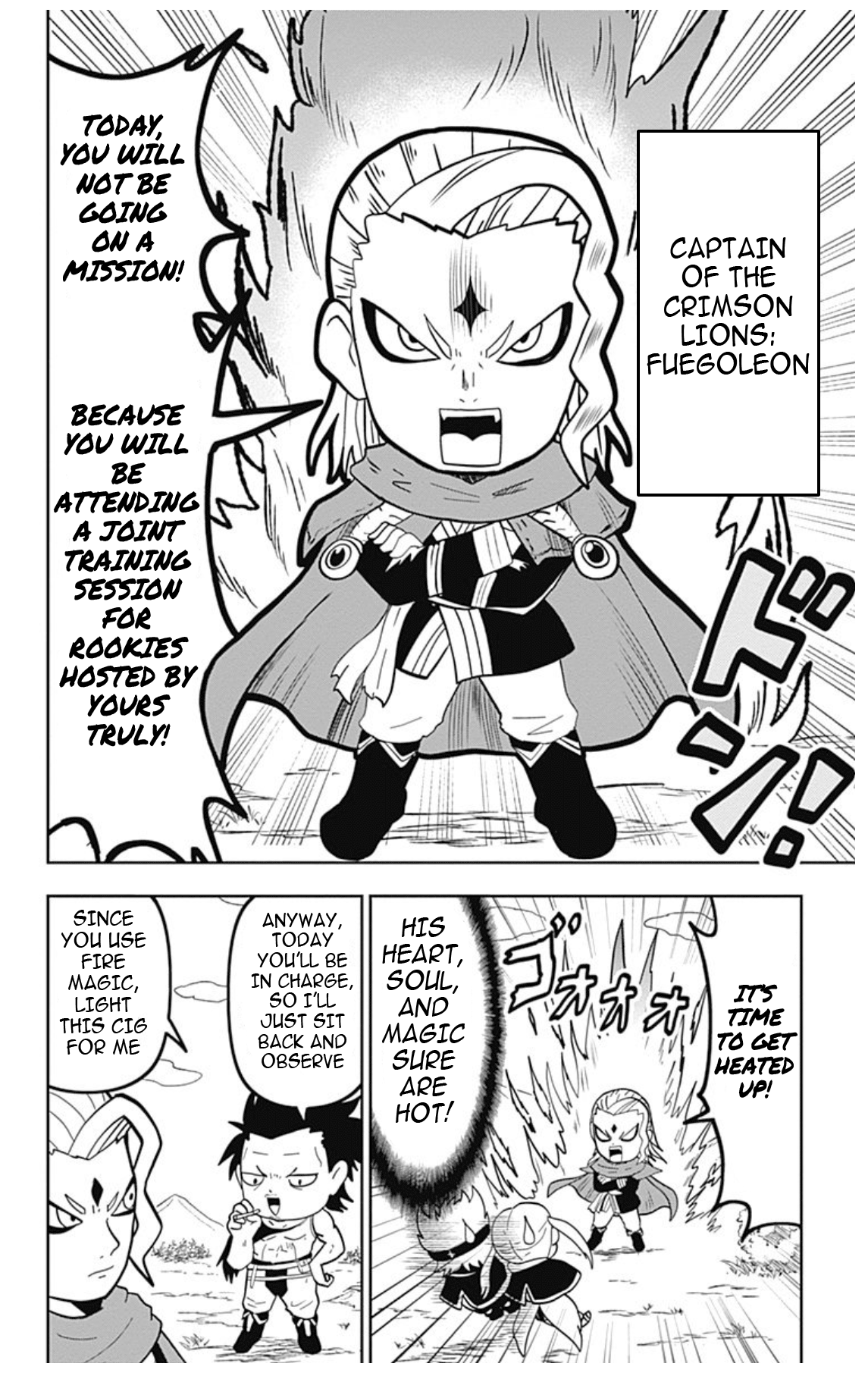 Black Clover SD - Asta's Road to the Wizard King The Flame Rival - Leopold!! 第4页
