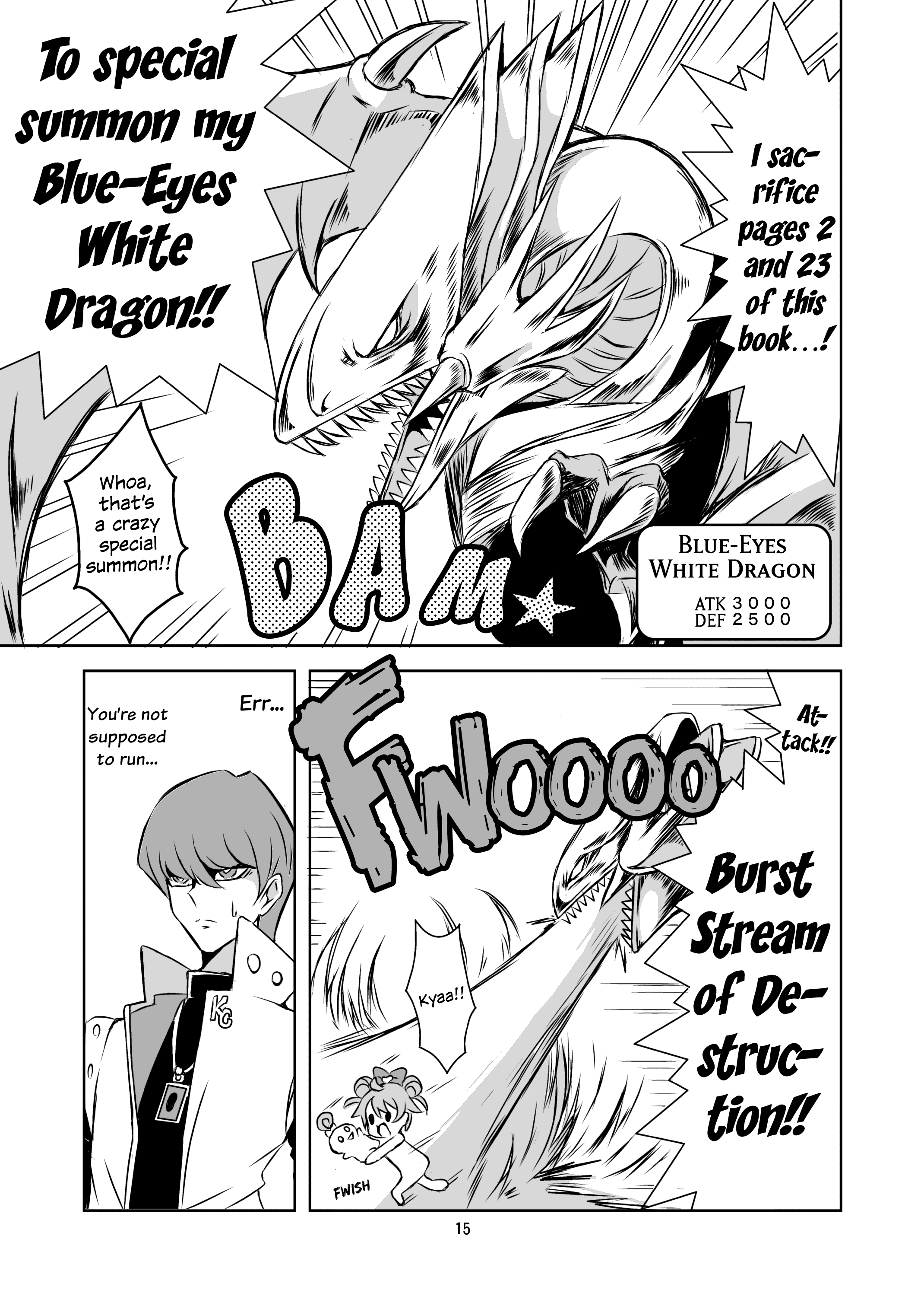 Lala VS Megashark VS Seto Kaiba Oneshot 第14页
