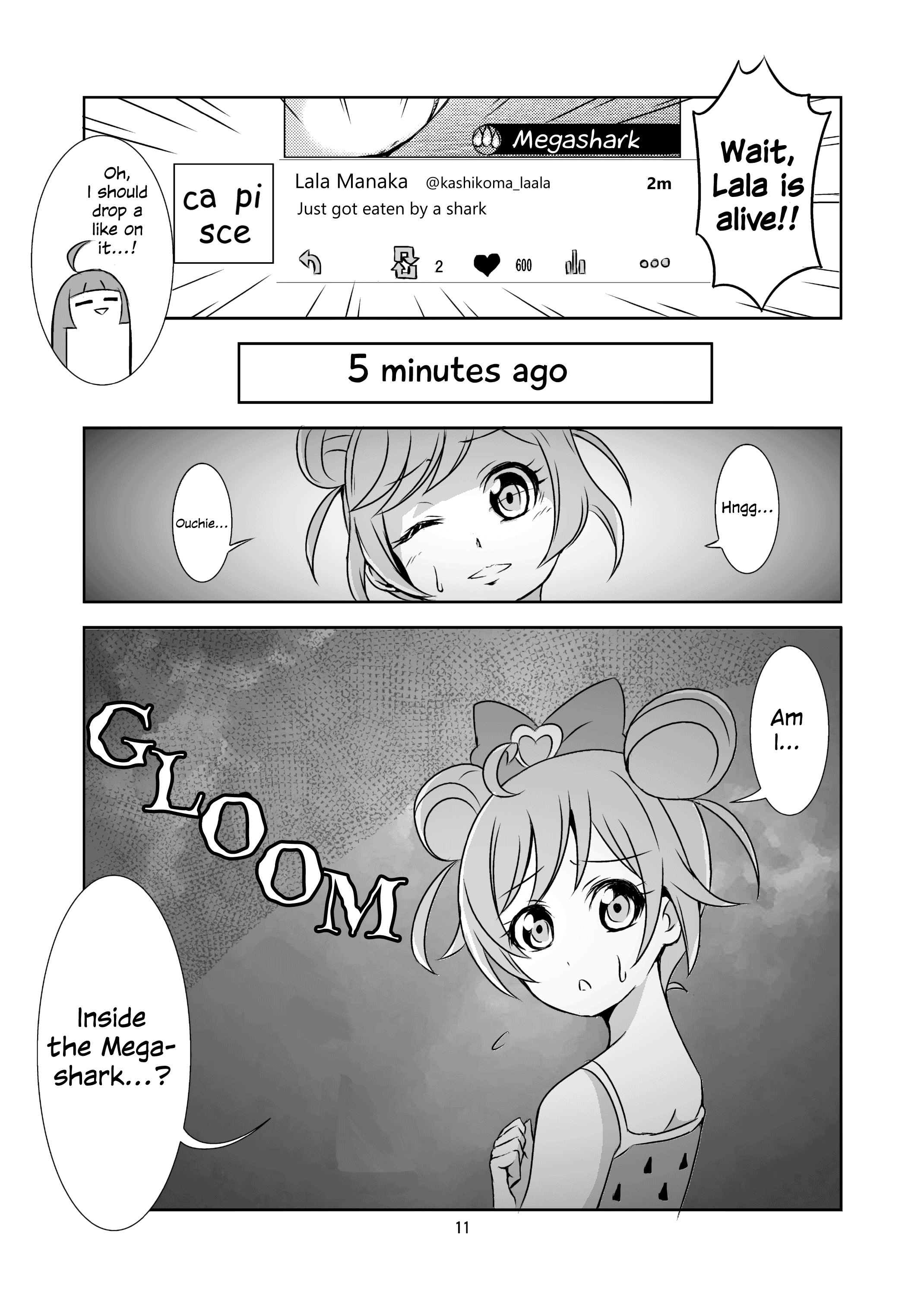 Lala VS Megashark VS Seto Kaiba Oneshot 第10页