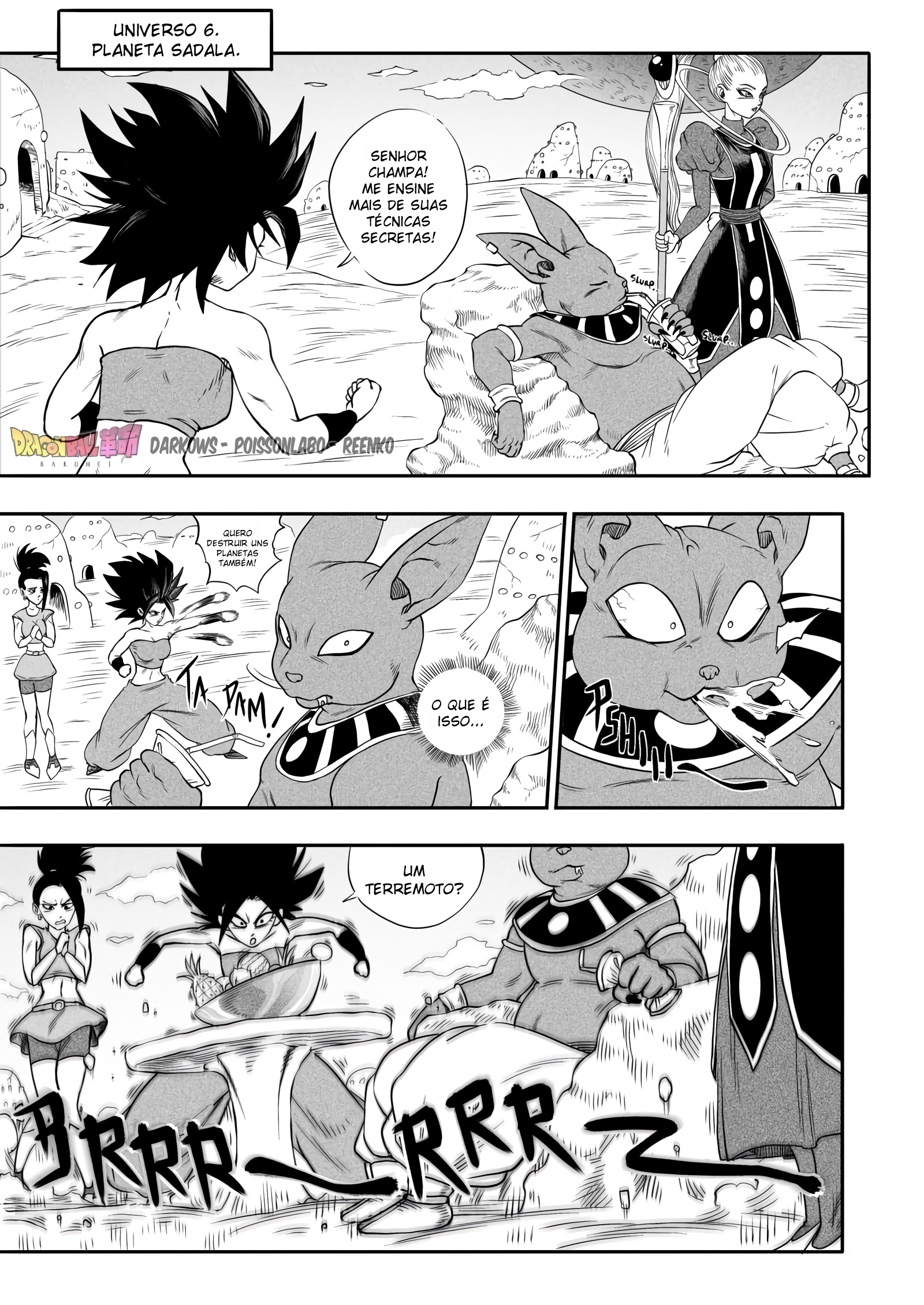 Dragon Ball Kakumei (Doujinshi) O último treino de Son Goku! 第7页
